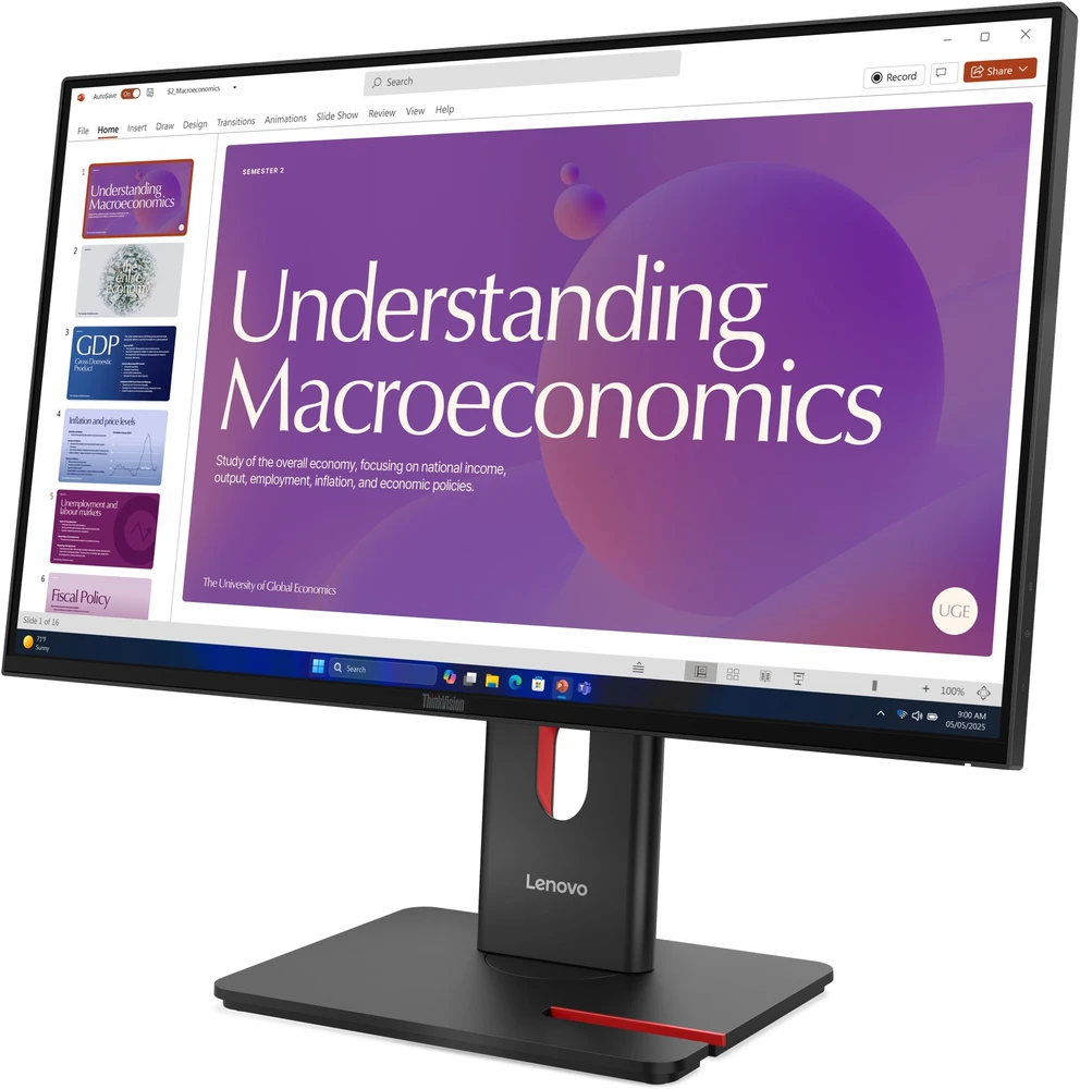 Monitorius Lenovo | ThinkVision T24D-40 | 23.8 " | IPS | 16:9 | 120 Hz | 4 ms | 1920 x 1080 pikselių | 250 cd/m² | HDMI jungtys quantity 1 | Eclipse Juodas