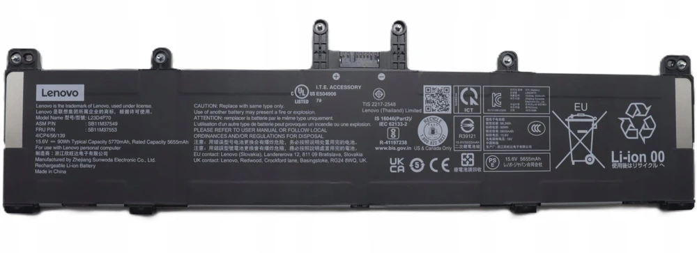 Lenovo V145 Nordic išdėstymas klaviatūra