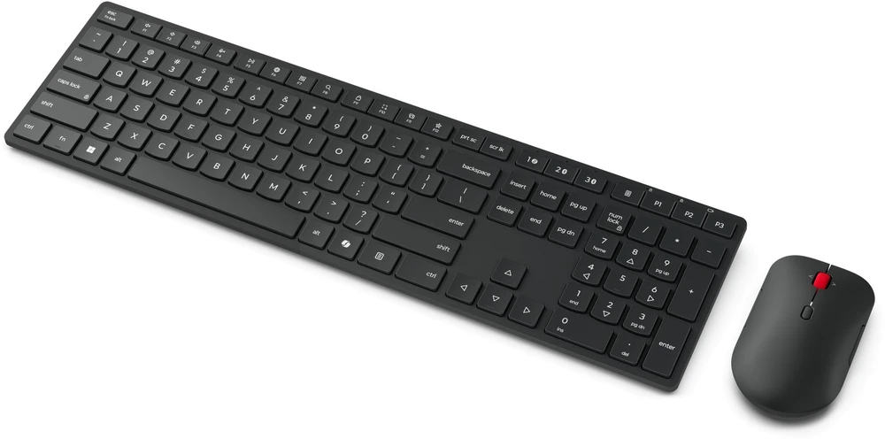 LENOVO WIRELESS MULTI-MODE PRO COMBO Klaviatūra ir pelė 6000 - U.S. ENGLISH su Euro simboliu AI