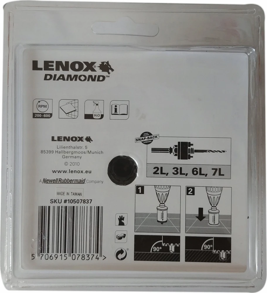 LENOX Gręžimo karūna DIAM 64mm
