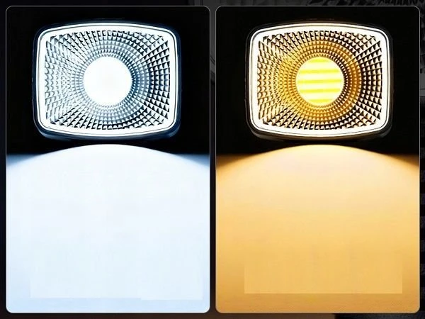 Studijinė lemputė LensGo Rankinė LED lemputė 40W COB Retro foto video CRI96 telefono laikiklis fotoaparatui / 40shc