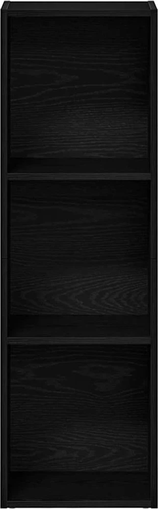 Knygų lentyna, juodo ąžuolo spalvos, 36x30x114 cm, inžinerinė mediena