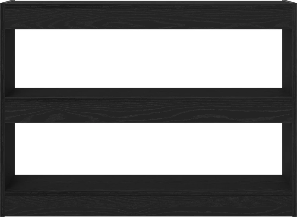 Knygų lentyna 2 lygių 100 x 30 x 72 cm Apdirbta mediena