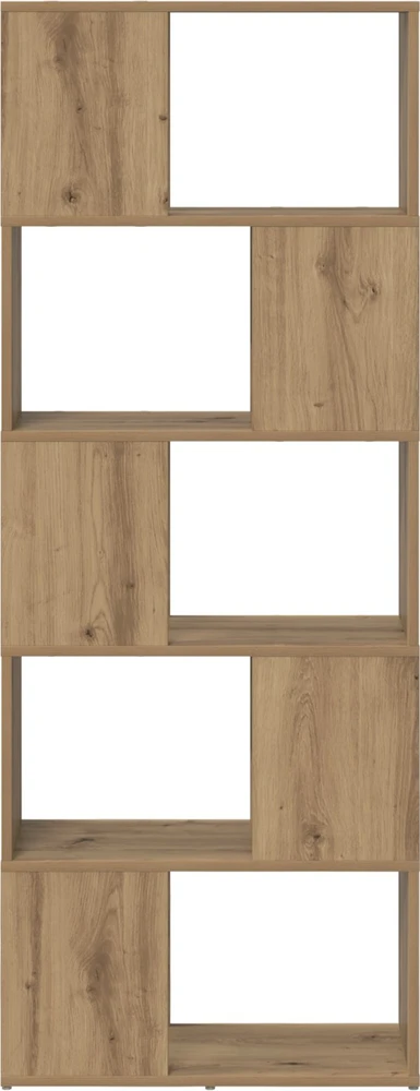 TV spintelių komplektas 60 x 24 x 156 cm Ruda Apdirbta mediena