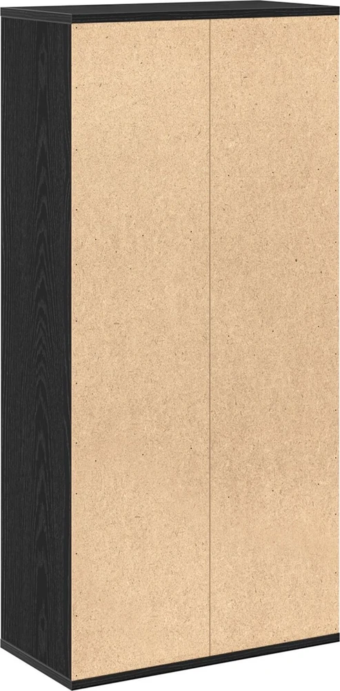 Knygų lentyna 7 aukštų 50 x 25 x 102 cm Juodas ąžuolas