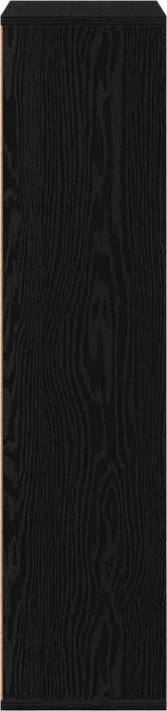 Knygų lentyna 7 aukštų 50 x 25 x 102 cm Juodas ąžuolas