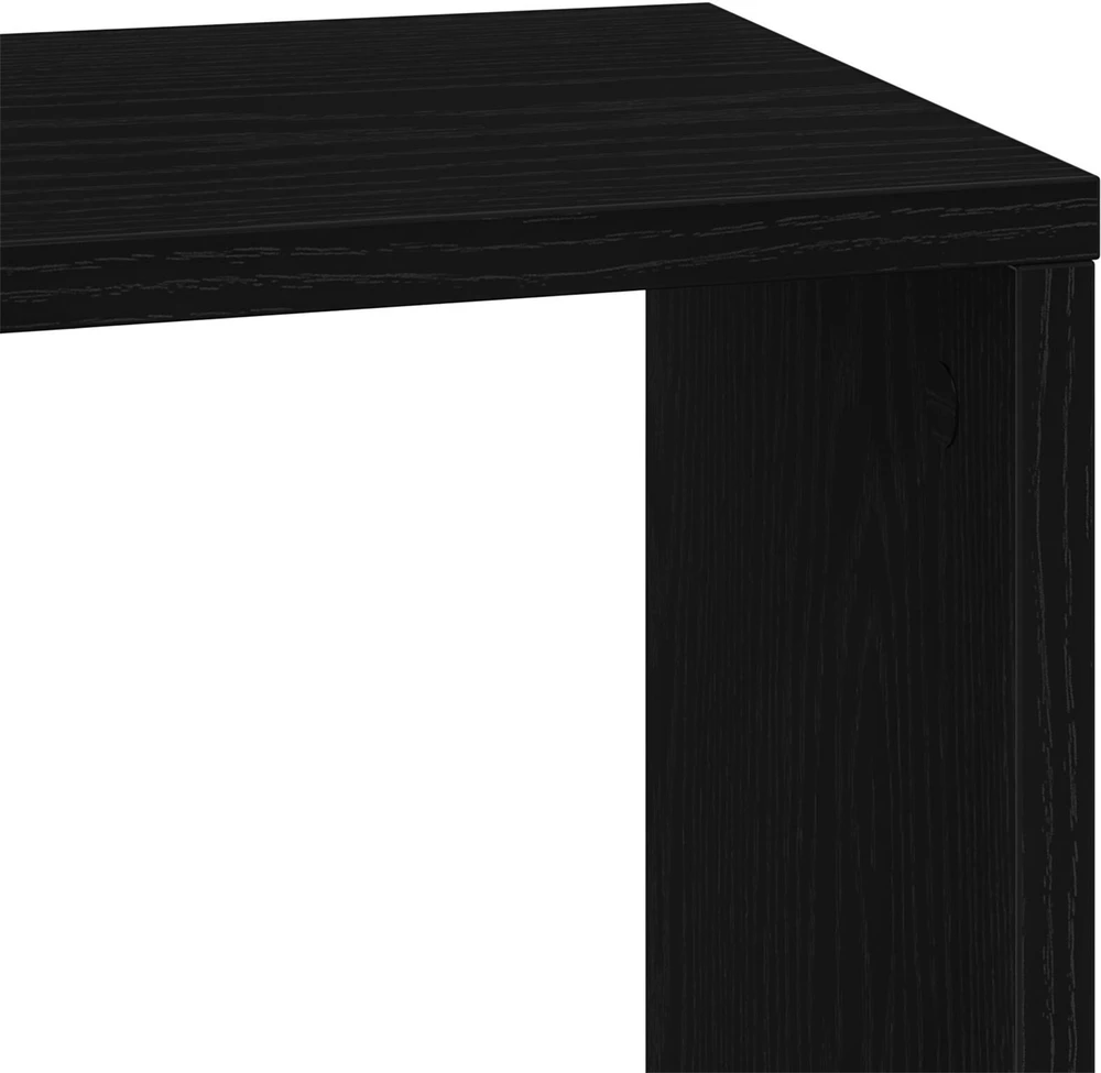 Knygų lentyna 5.0 aukštų 45 x 23,5 x 162,5 cm Juodas ąžuolas