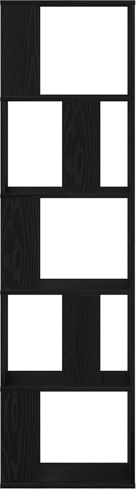 Knygų lentyna 5.0 aukštų 45 x 23,5 x 162,5 cm Juodas ąžuolas