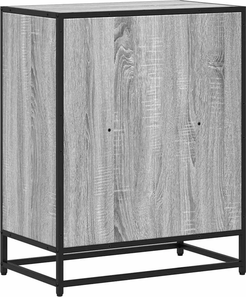 knygų spintelė Pilka Sonoma 60x35x76 cm Engineered Wood