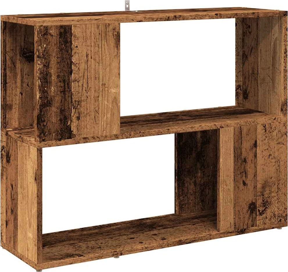 knygų spinta/kambario pertvara Old Wood 80x24x63 cm