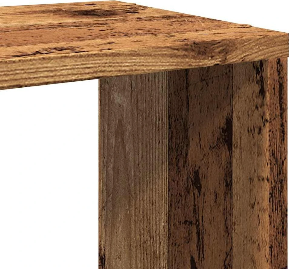 knygų spinta/kambario pertvara Old Wood 80x24x63 cm