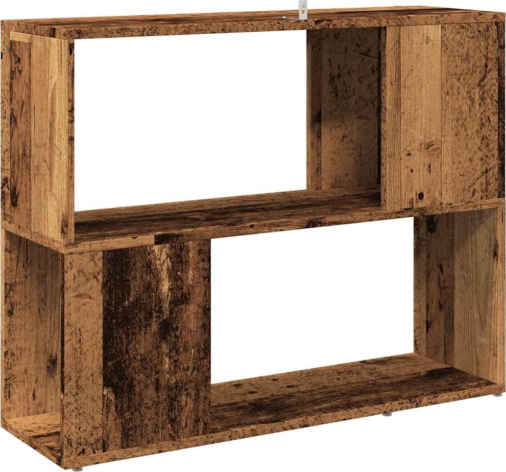 knygų spinta/kambario pertvara Old Wood 80x24x63 cm