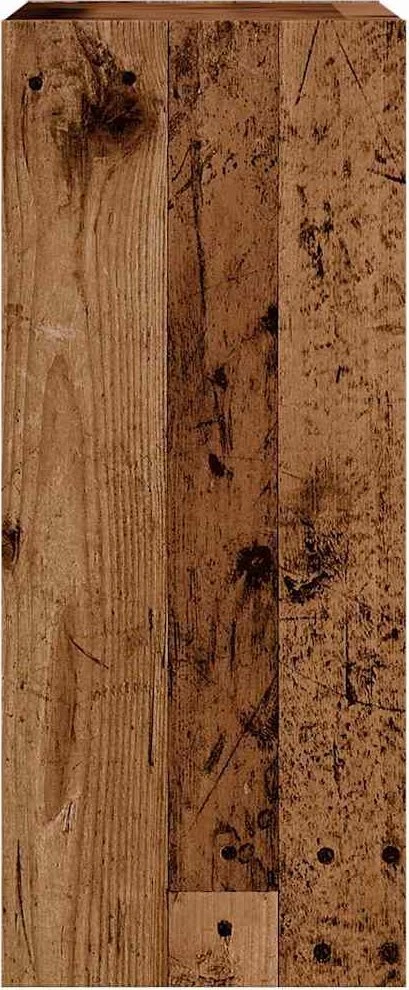 knygų spinta/kambario pertvara Old Wood 40x30x72 cm