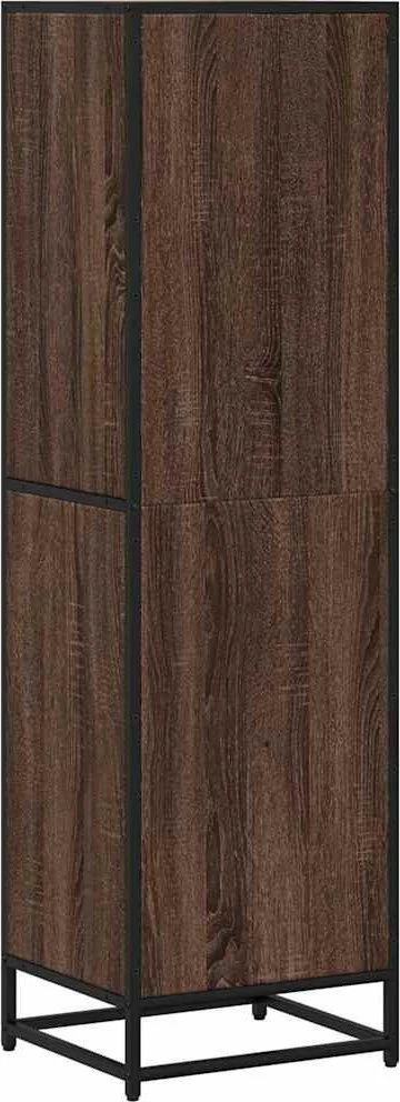 knygų spintelė Rudas ąžuolas 40x35x139 cm Inžinerinė mediena