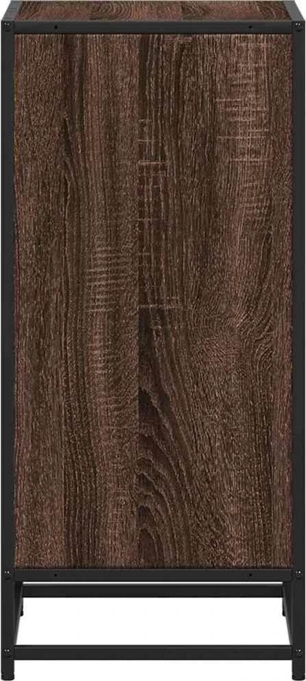 knygų spintelė Rudas ąžuolas 40x35x76 cm Inžinerinė mediena