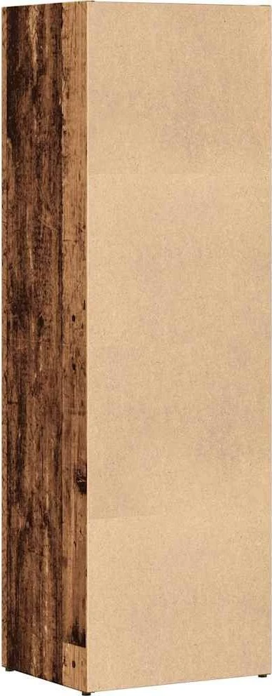 Spintelė knygoms, medienos, 36x30x114cm, apdirbta mediena