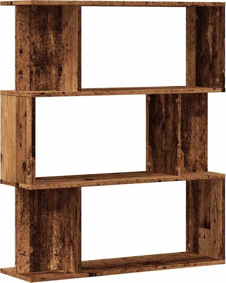 Spintelė knygoms, medienos, 80x24x96cm, apdirbta mediena