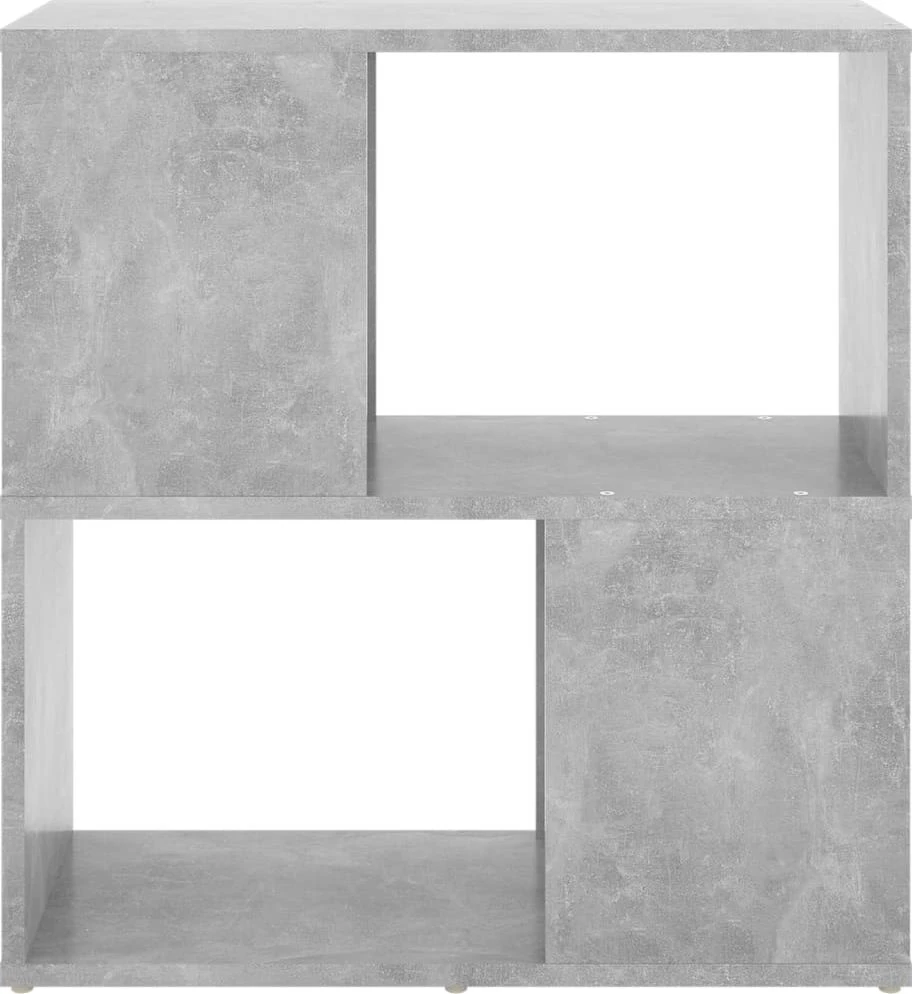 Spintelė knygoms, betono pilkos spalvos, 60x24x63cm, MDP