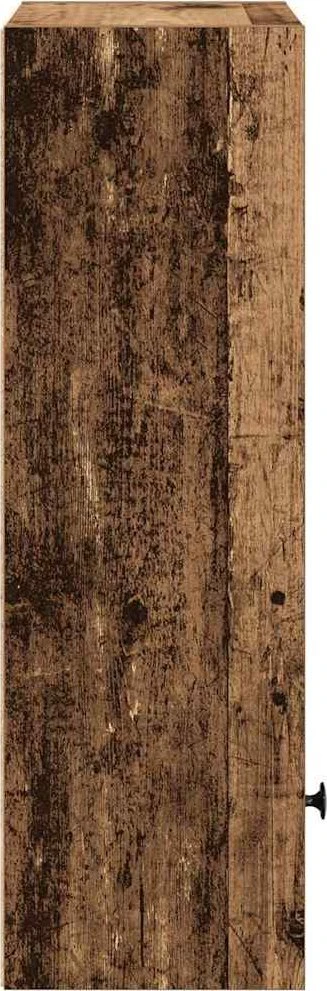 Knygų spinta, medienos, 31x24x77cm, apdirbta mediena