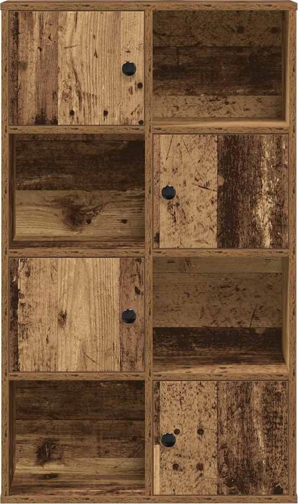Knygų spinta, medienos, 60x24x101,5cm, apdirbta mediena