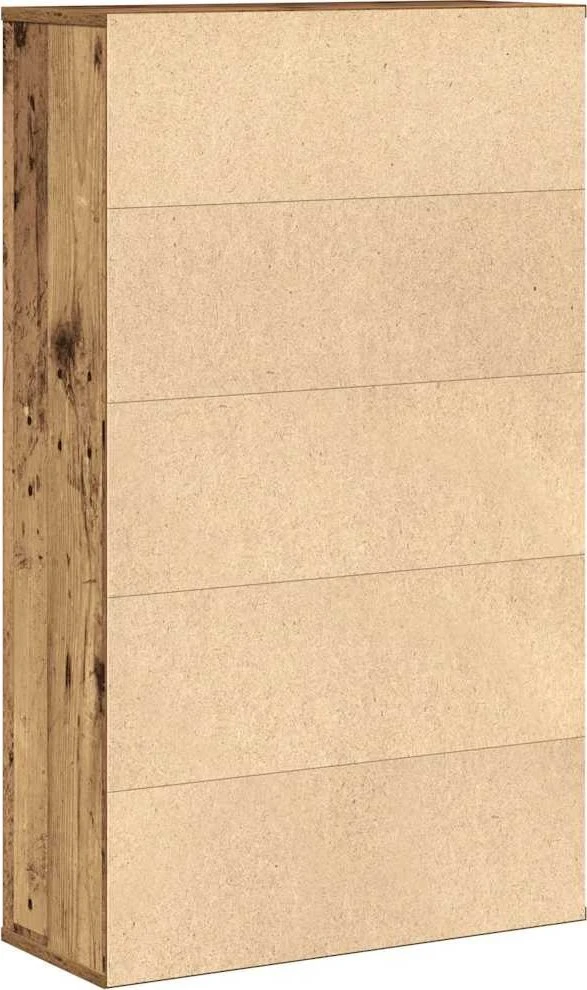Knygų spinta, medienos, 60x24x101,5cm, apdirbta mediena