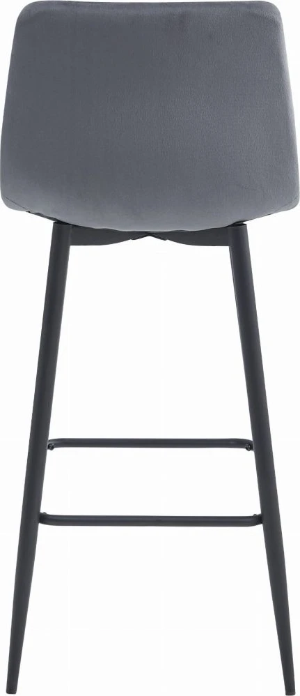 Leobert Baro kėdės su aksominėmis sėdynėmis, 104 cm, 3 vnt.