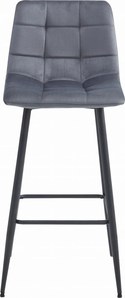Leobert Baro kėdės su aksominėmis sėdynėmis, 104 cm, 3 vnt.