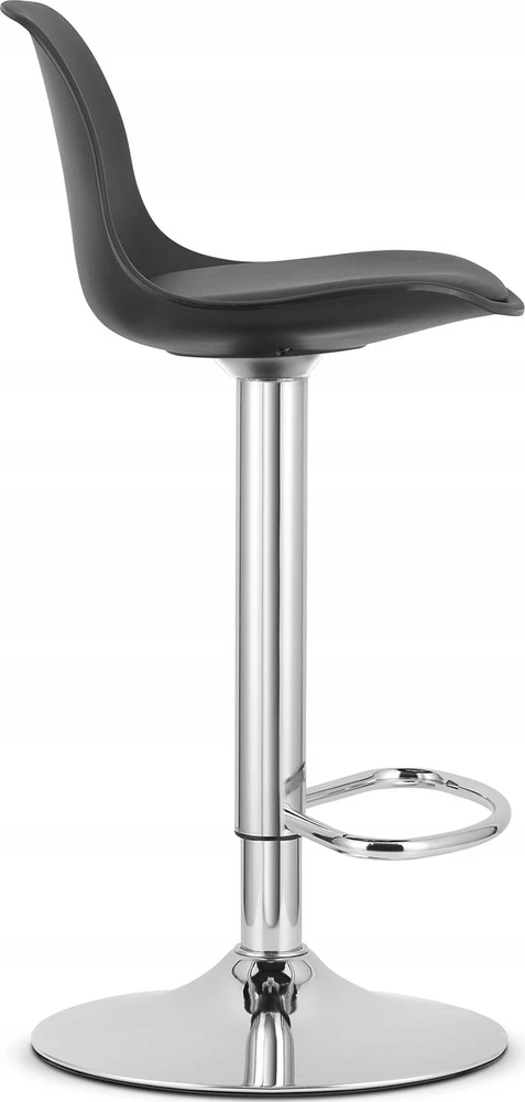 Leobert Baro kėdės HOGA, reguliuojamo aukščio, juodos, 81–102 cm, 2 vnt.