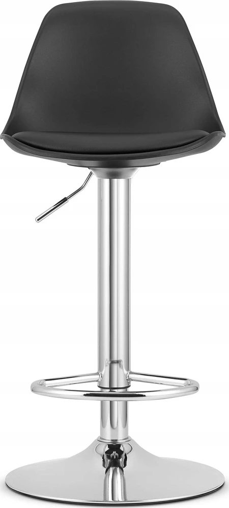 Leobert Baro kėdės HOGA, reguliuojamo aukščio, juodos, 81–102 cm, 2 vnt.