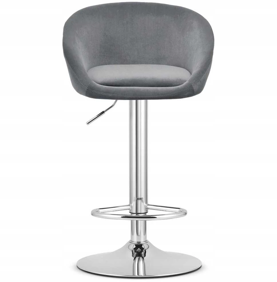 Leobert Baro kėdė EAST, reguliuojamo aukščio, pasukama, pilka, 81–103 cm, 2 vnt.