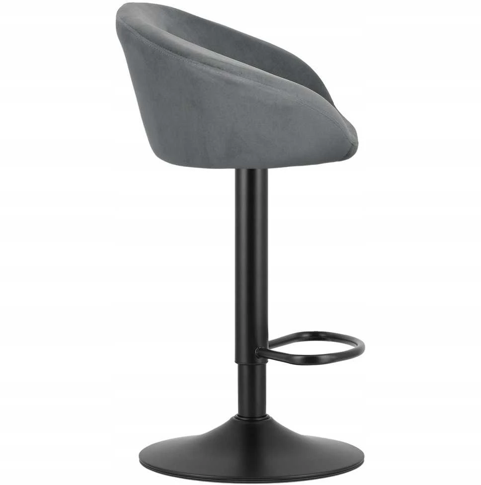 Leobert Baro kėdė, reguliuojamo aukščio, besisukanti, pilka, 81–103 cm, 2 vnt.
