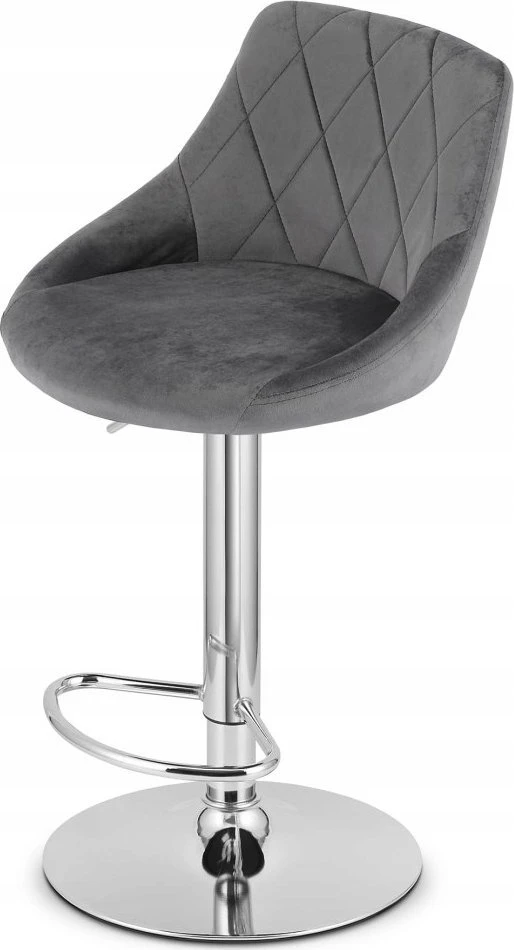 Leobert Baro kėdė KAST, sukama, reguliuojamo aukščio, pilka, 85–105 cm