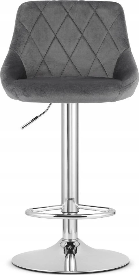 Leobert Baro kėdė KAST, sukama, reguliuojamo aukščio, pilka, 85–105 cm