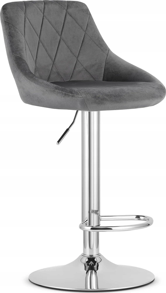 Leobert Baro kėdė KAST, sukama, reguliuojamo aukščio, pilka, 85–105 cm