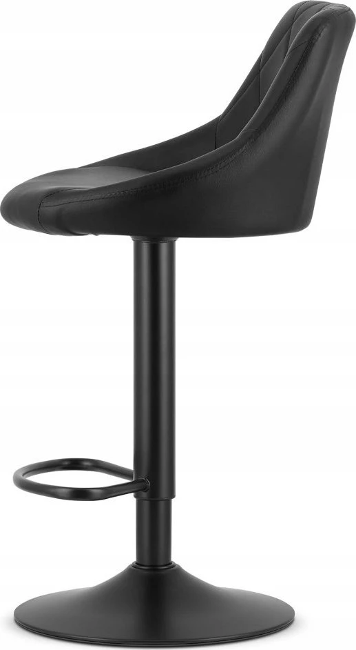 Leobert Baro kėdės KAST, reguliuojamo aukščio, pasukamos, juodos, 85–105 cm, 2 vnt.