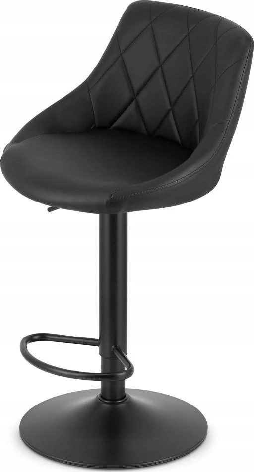 Leobert Baro kėdės KAST, reguliuojamo aukščio, pasukamos, juodos, 85–105 cm, 2 vnt.