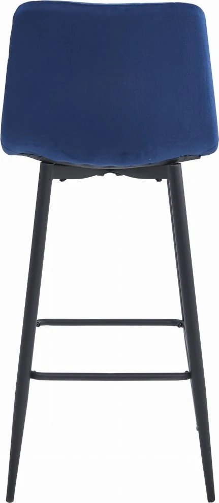 Leobert Baro kėdė POZZA, aksominė, tamsiai mėlyna, 104 cm, 2 vnt.
