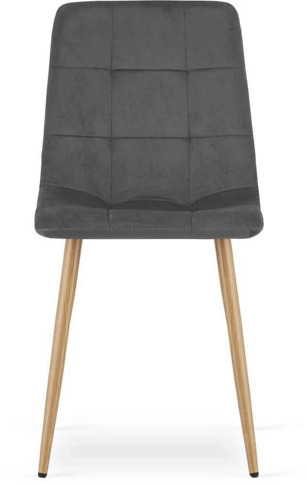Leobert Kėdė KARA, tamsiai pilka, 87 × 44,5 × 50,5 cm, 3 vnt.