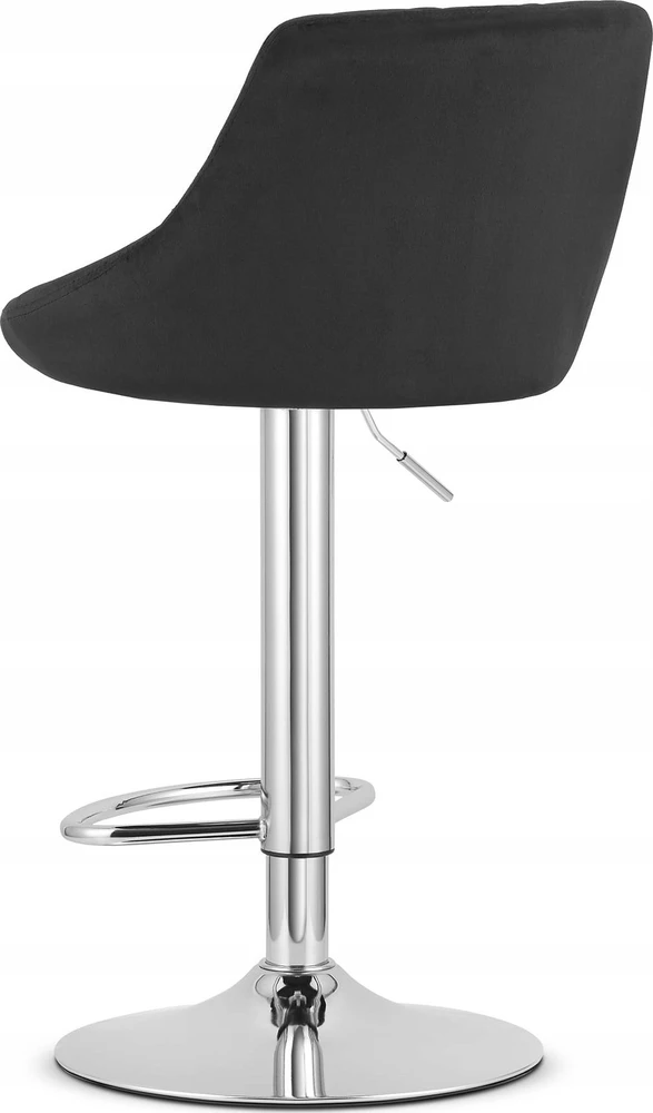 Leobert Baro kėdės KAST, reguliuojamo aukščio, juodos, 85–105 cm, 2 vnt.