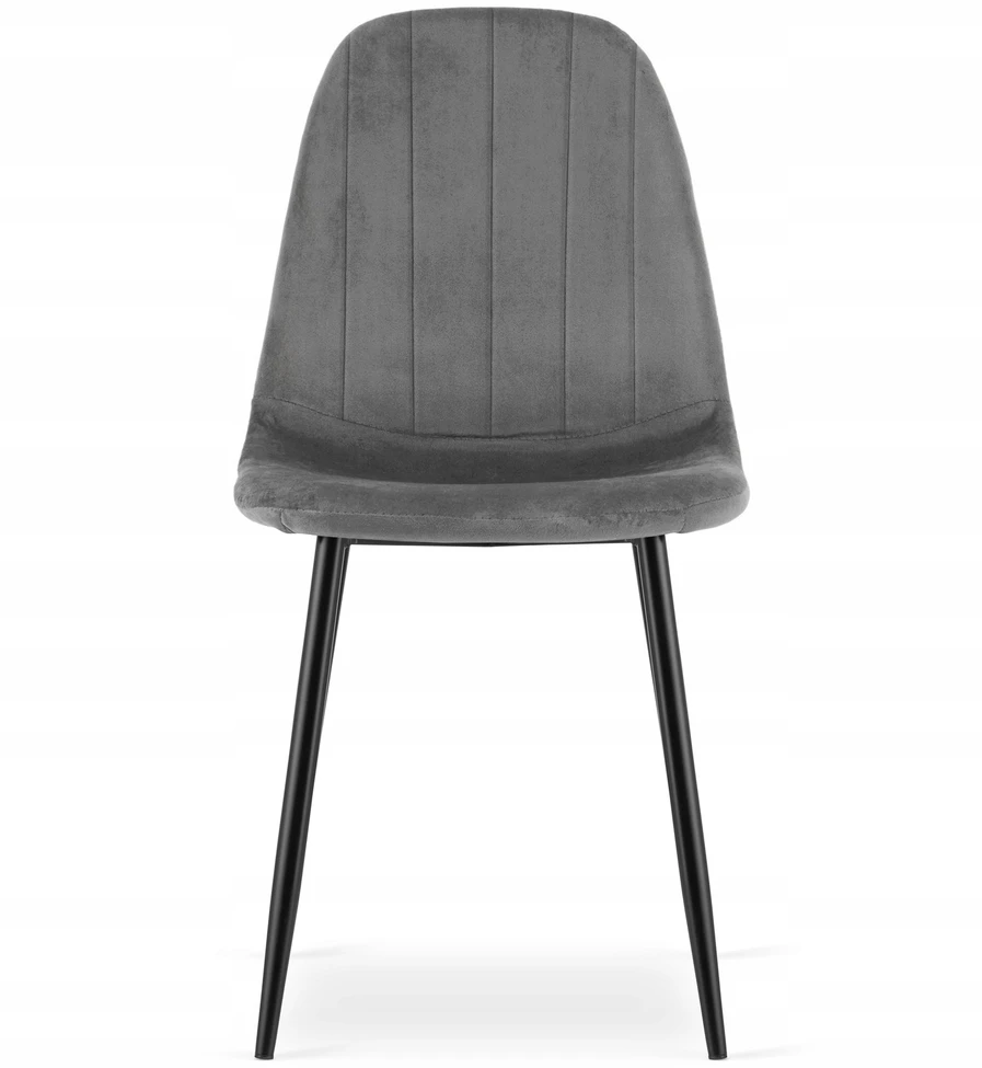 Leobert Vidaus kėdė PADVA, tamsiai pilka, 87 × 44,5 × 53 cm, 4 vnt.