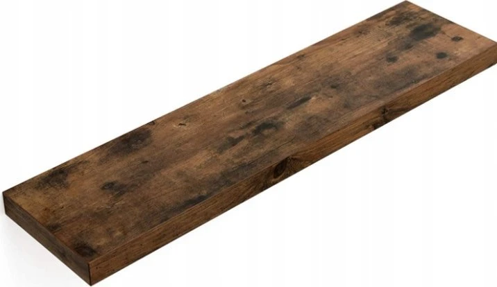 Leobert Sieninė lentyna, ruda, 60 x 20 x 3,8 cm