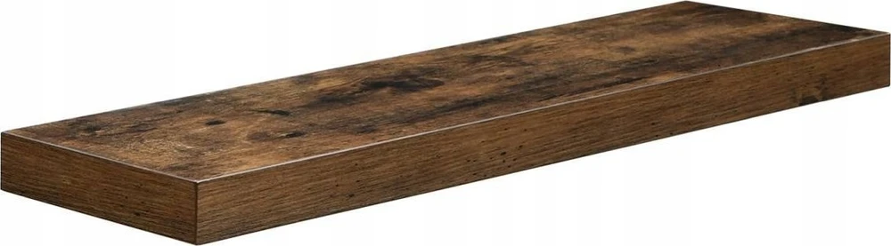 Leobert Sieninė lentyna, ruda, 60 x 20 x 3,8 cm