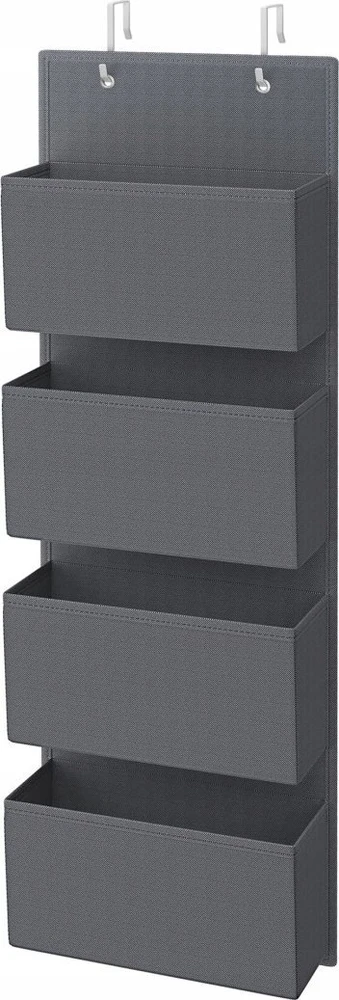 Leobert Kabanti 4 skyrių lentynėlė, pilka, 33,5 × 12 × 100 cm