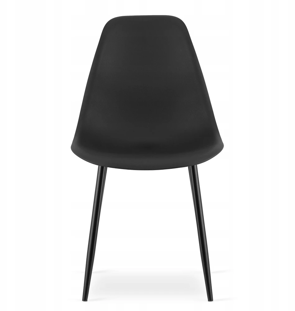 Lauko baldų komplektas Leobert Baldų komplektas su 4 kėdėmis, Craft ir juodos spalvos, 120 × 80 cm