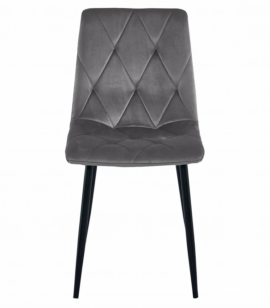 Leobert Baldų komplektas su stalu ir 4 kėdėmis, Craft, juoda ir pilka, 120 × 80 cm, 5 dalių