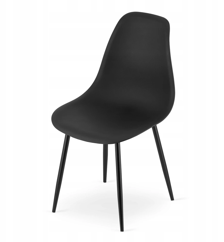 Lauko baldų komplektas Leobert Baldų komplektas su 4 kėdėmis, Craft ir juodos spalvos, 120 × 80 cm