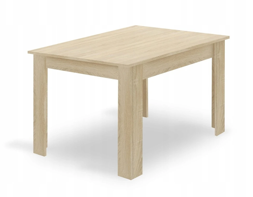 Lauko baldų komplektas Leobert Baldų komplektas su 4 kėdėmis, ąžuolo sonoma ir pilkas, 120 × 80 × 75 cm