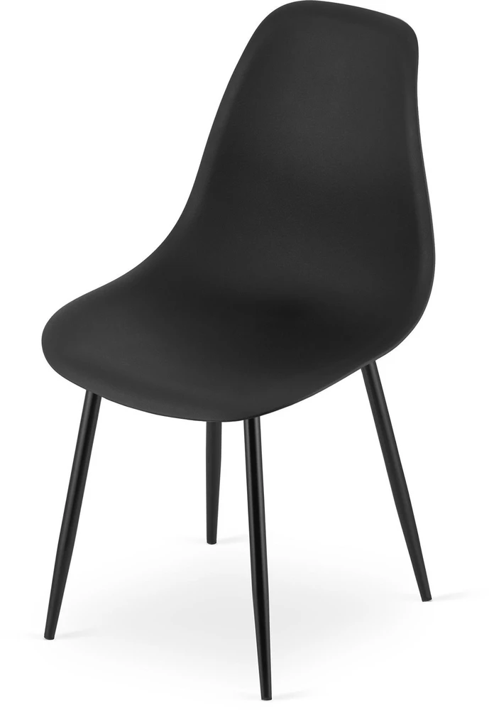 Valora Kėdė WAT, juoda, 84 × 46 × 51 cm, 3 vnt.