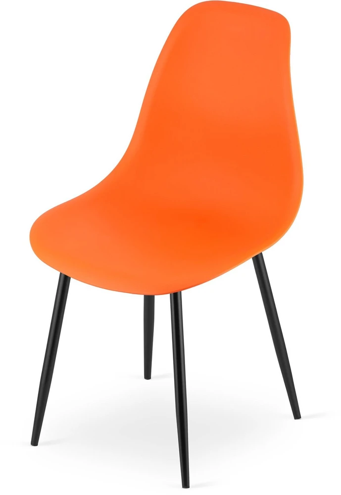 Valora Kėdžių komplektas WAT, oranžinis, 84 × 46 × 51 cm, 2 vnt.