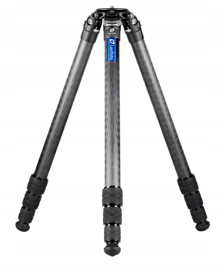 Trikojis - Leofoto Summit LM-364CL Anglies pluoštas, 4 sekcijos, juoda